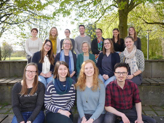 Teamfoto des Fachgebiets Sehen, Sehbeeinträchtigung und Blindheit
